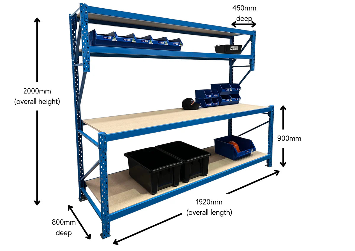 The Garage Haven California Work Bench