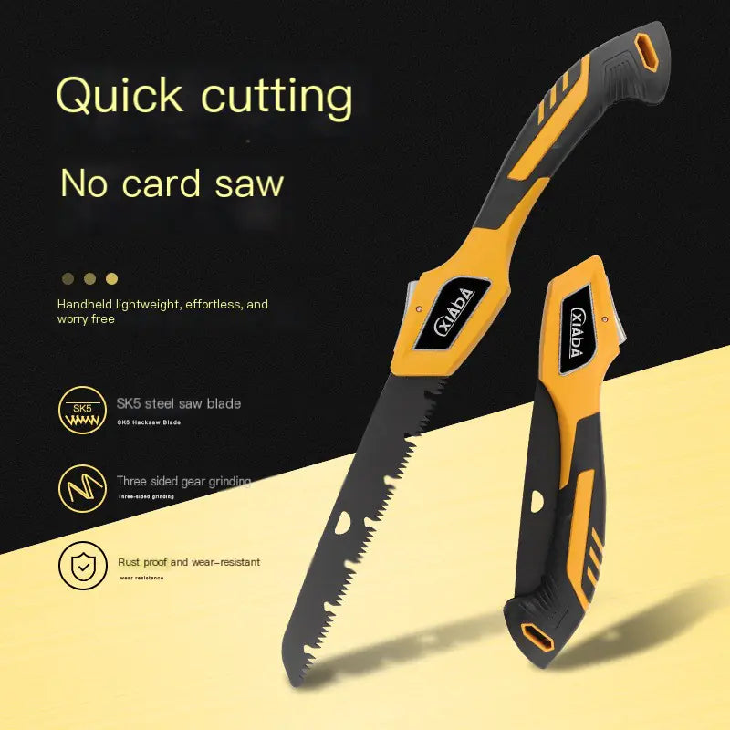 Folding Hand Saw for Woodworking and Outdoor Use
